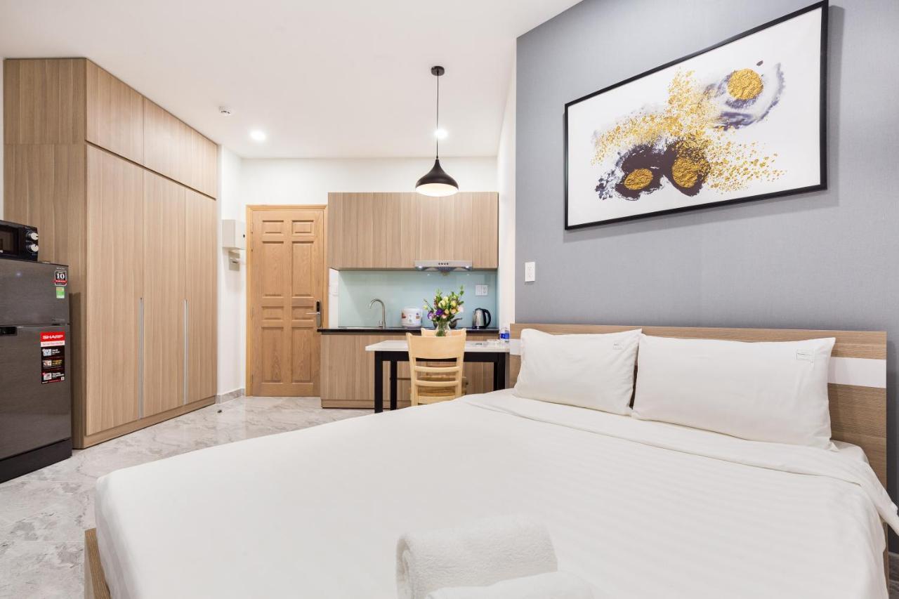 Hotel Yours Studio Airport Ho-Chi-Minh-Stadt Exterior foto