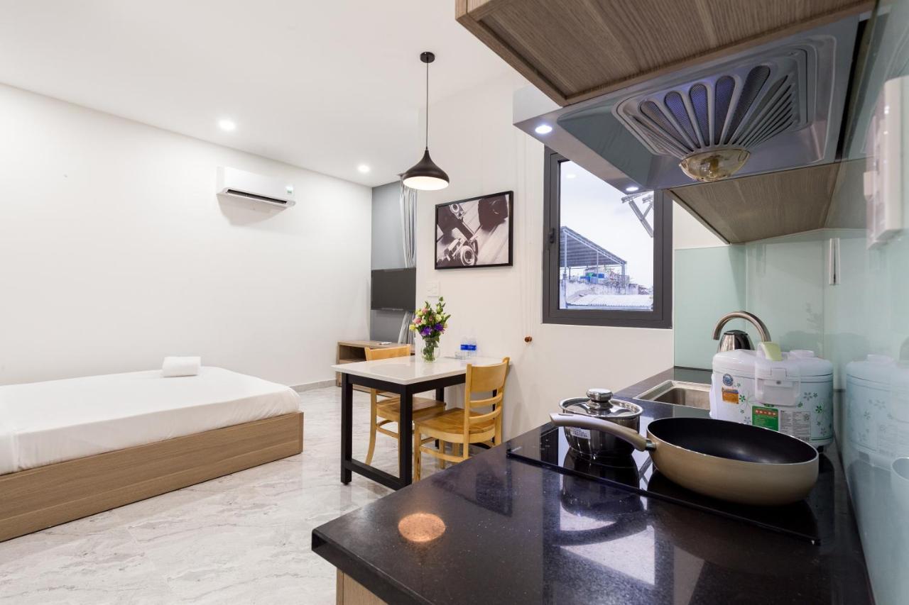 Hotel Yours Studio Airport Ho-Chi-Minh-Stadt Exterior foto